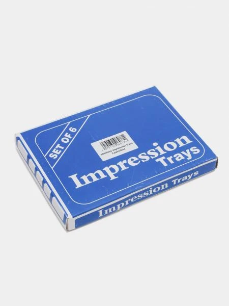 Слепочные ложки из нержавеющий стали Impression tray set from Stainless steel (L,M,S 6 pcs)