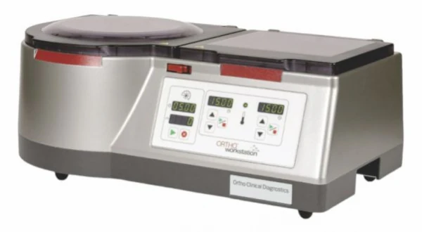 BioVue Ortho TM Workstation kassetalarini inkubatsiya qilish va santrifüjlash uchun stol usti ish stantsiyasi