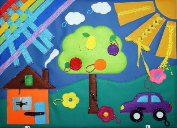 Стенд мануальных навыков "Детский"