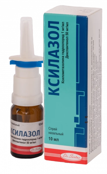 KSILAZOL sprey 10ml 1mg/50mg N1