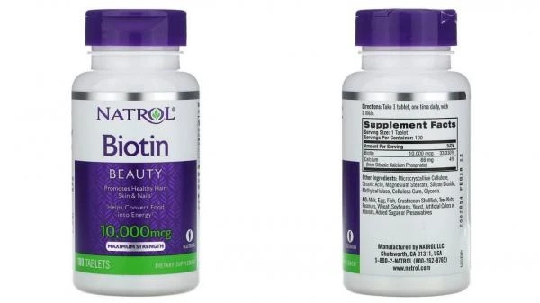 Biotin 10000 mkg. 100 tabletka