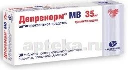 ДЕПРЕНОРМ МВ 0,035 таблетки N30