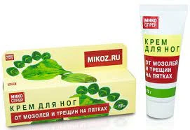 Makkajo'xori va yoriqlar uchun mikrosprey oyoq kremi 75m