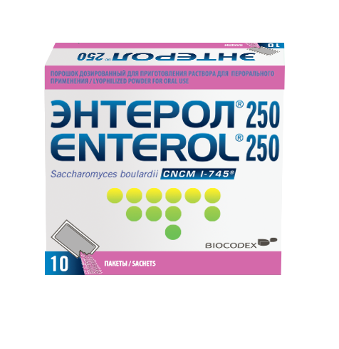 ЭНТЕРОЛ 0,25 порошок N10