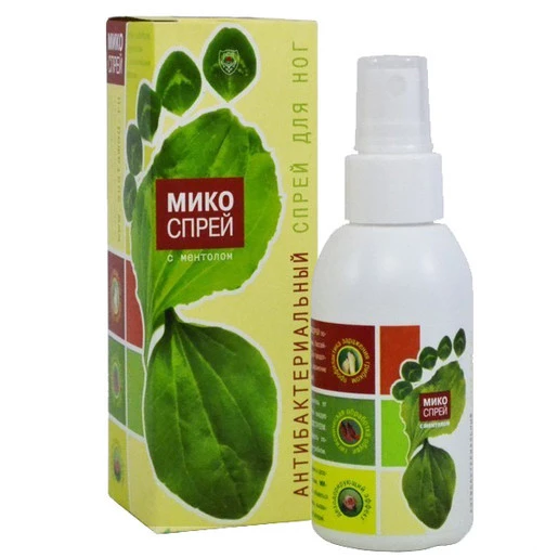 Мико спрей с ментолом для ног
