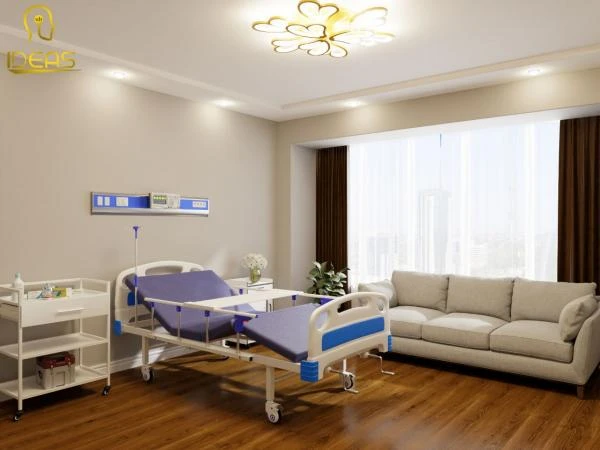 Двух секционная Медицинский Кровать