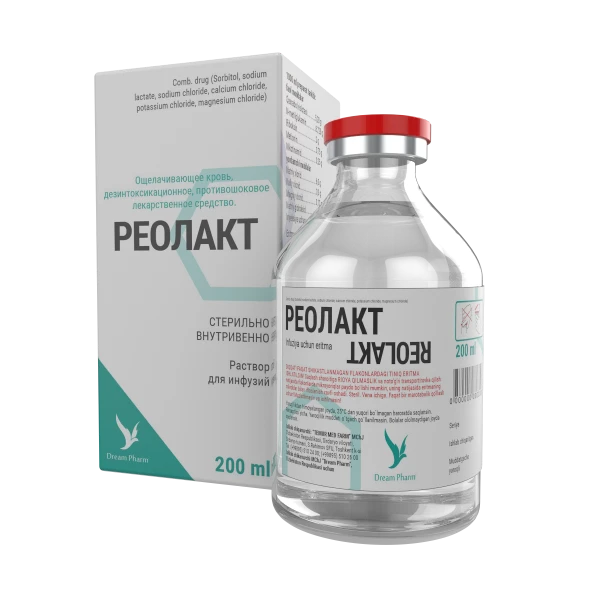 REOLAKT infuziya uchun eritma 200ml