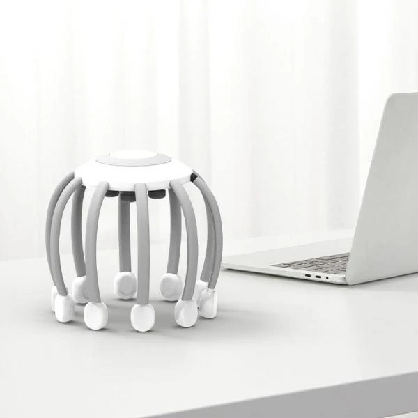 Беспроводной массажер HEZHENG портативный для головы