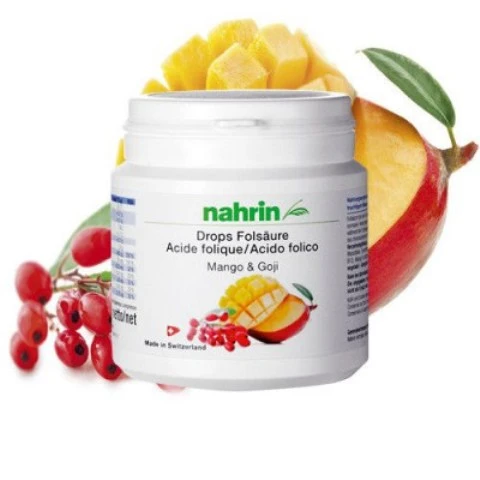 Folievaya kislota s mango i godji Swiss Nahrin, Shveysariya