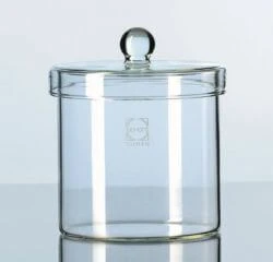 Стеклянные цилиндры с ручкой крышкой, DURAN