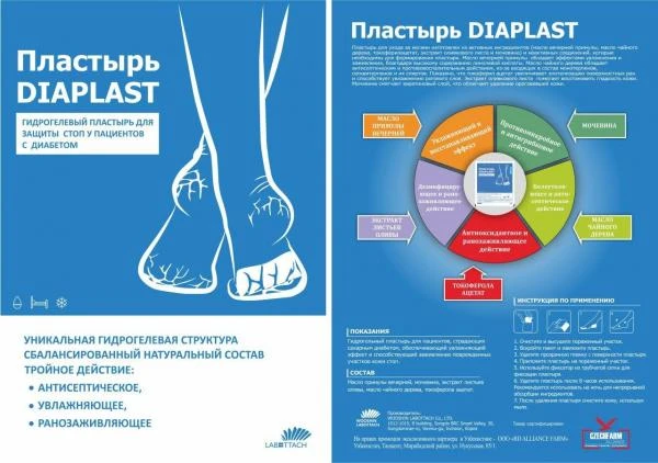 Пластырь "Diaplast"