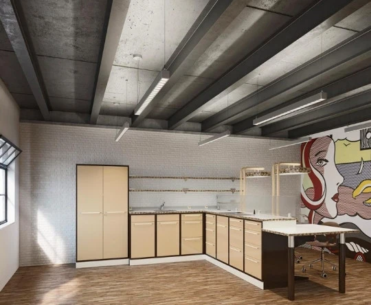 Лабораторная многофункциональная модульная мебель