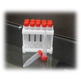 Probirka mernaya s krasnoy krishkoy PP-15 ml