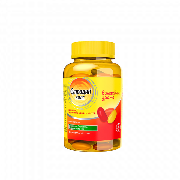 Supradin® kids volshebnie draje №60
