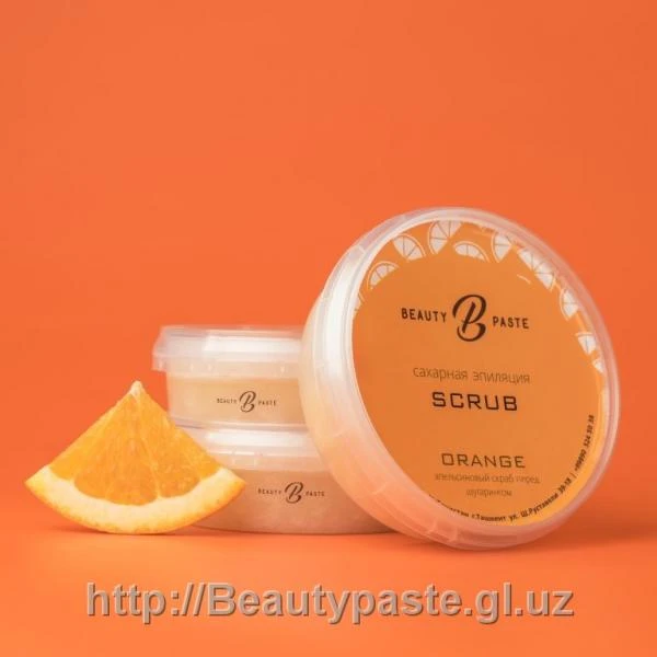 Ochishayushiy skrab BEAUTY PASTE "orange" 125 ml