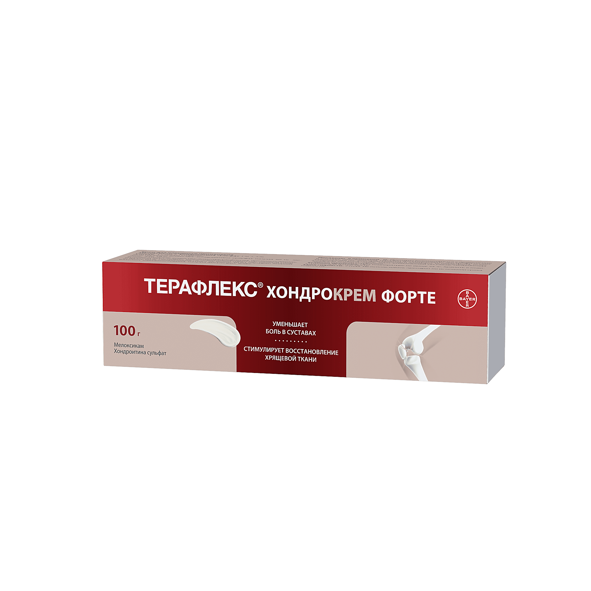 ТЕРАФЛЕКС ХОНДРО крем 100,0г 1%+5%