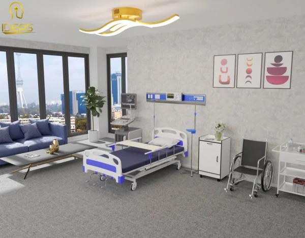 Medisinskaya krovat reanimasionnaya 3-x funksionalniy