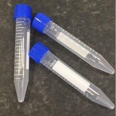 Probirka konicheskaya s deleniyami s vintovoy krishkoy na 10 ml