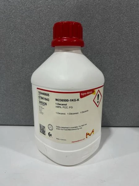 1-Деканол, :> = 98%, FCC,FG, 1 кг