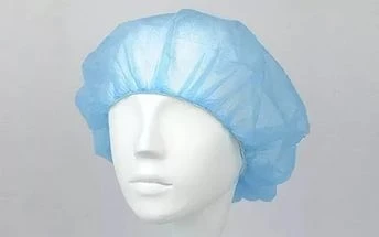 Шапочка (шарлотта) из нетканого материала Спанбонд (25 г/м2)