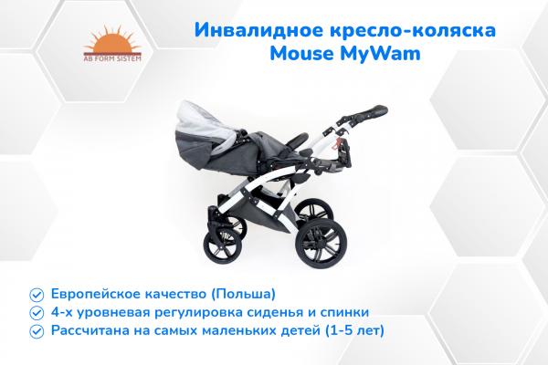 Invalidnoe kreslo-kolyaska detskaya Mouse MyWam - dlya samix malenkix