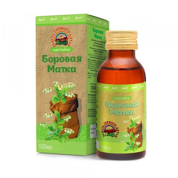Боровая матка Настойка, 50 мл (Радуга Горного Алтая)