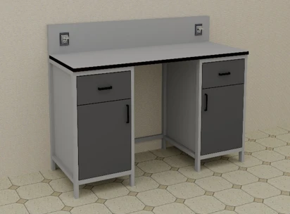 Стол лабораторный 1800*750*1050 мм