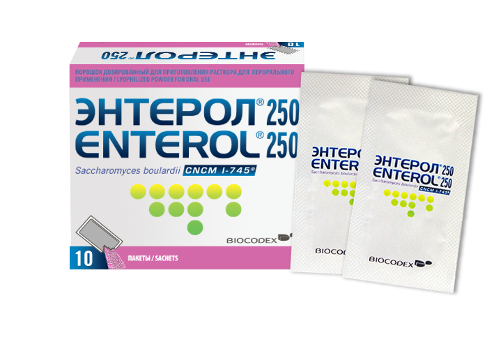 ЭНТЕРОЛ 0,25 порошок N10