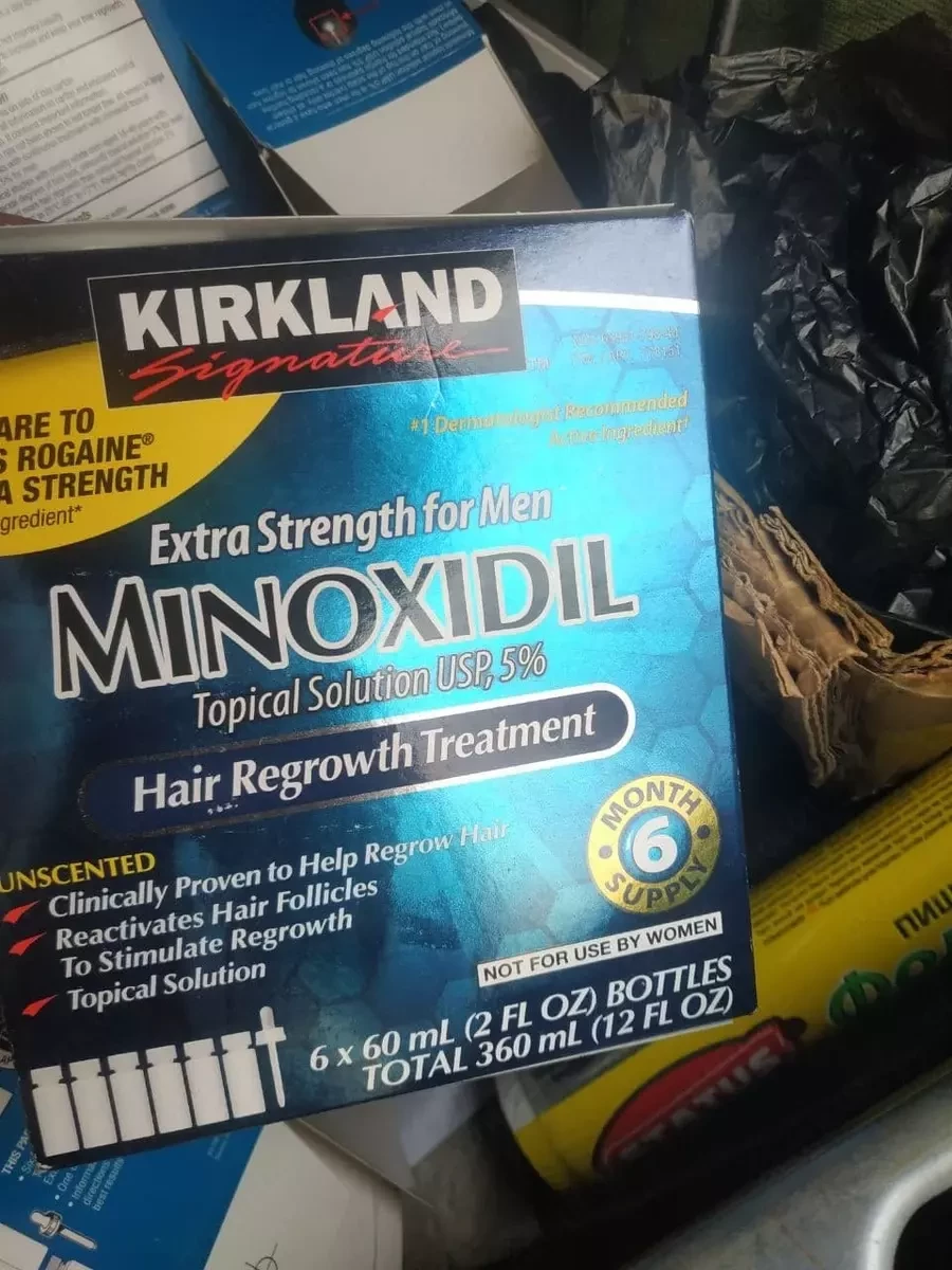Minoxidil Kirkland 5% -  Средство для роста бороды