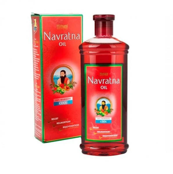 Масло от выпадения волос "Navratna oil"