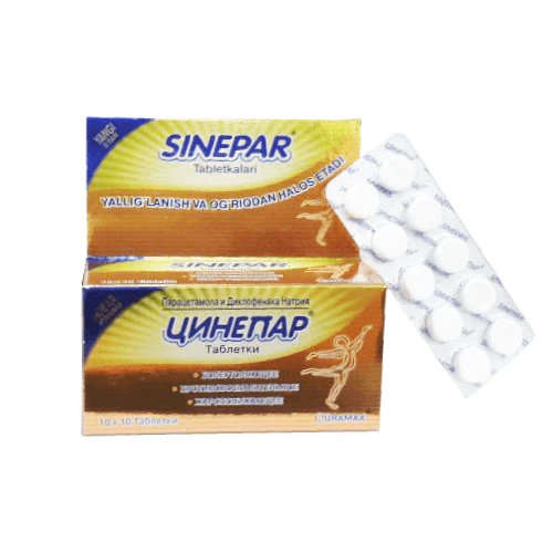 Sinepar tabletkalari N100 (Sotish taqiqlangan)