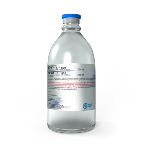 ЗЕФЕЦИП НЕО раствор для инфузий 200мл 400мг/200мл
