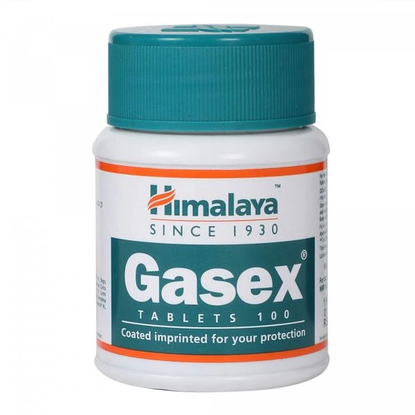 tabletkalari Himalaya Herbals Gazeks (Gasex), 100 tab.