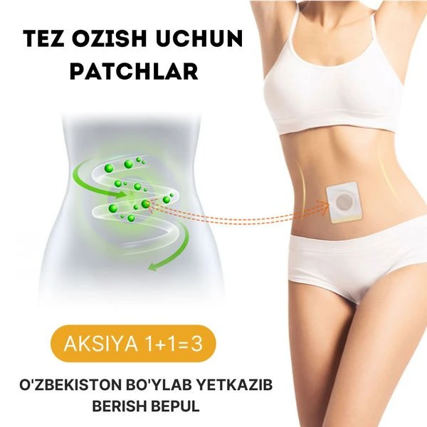 Slim patch ozdiradigan plastir