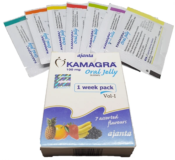 Qulay va tez ta’sir qiluvchi shakl – Kamagra Oral Jelly 100 mg