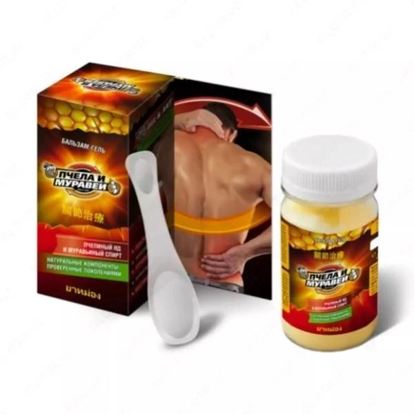 Гель-бальзам для позвоночника и суставов Пчела и муравей