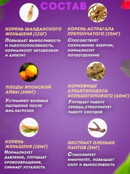 Витамины бады для набора веса Sam yun wan