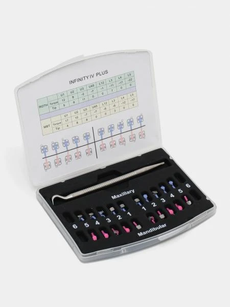 Breket Metal Self-ligating bracket with instrucment roth 022 345hook