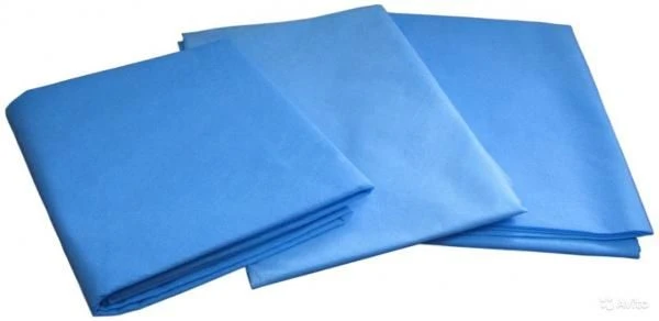 Prostinya nesterilnaya iz netkanogo materiala SMS (1.6*2metr) (34 g/m2)