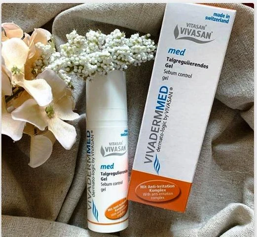 VivaDerm гель-контроль для жирной кожи, гипоаллергенный