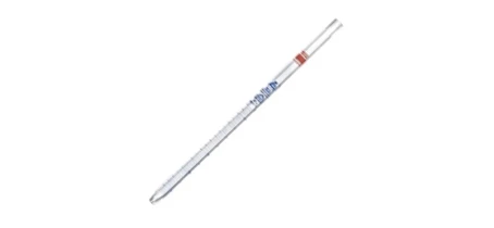 Пипетка серологическая 25 мл, класс "А", цена деления 0,2 мл, боросиликатное стекло