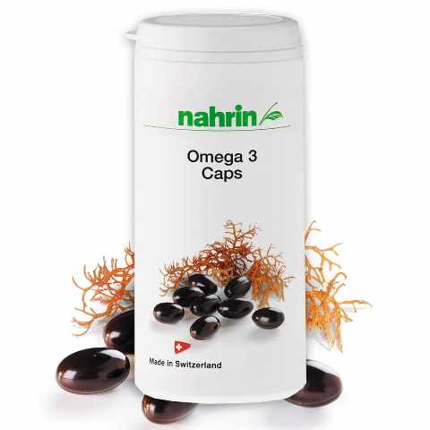 Ribiy jir v kapsulax Omega-3 Swiss Nahrin, Shveysariya