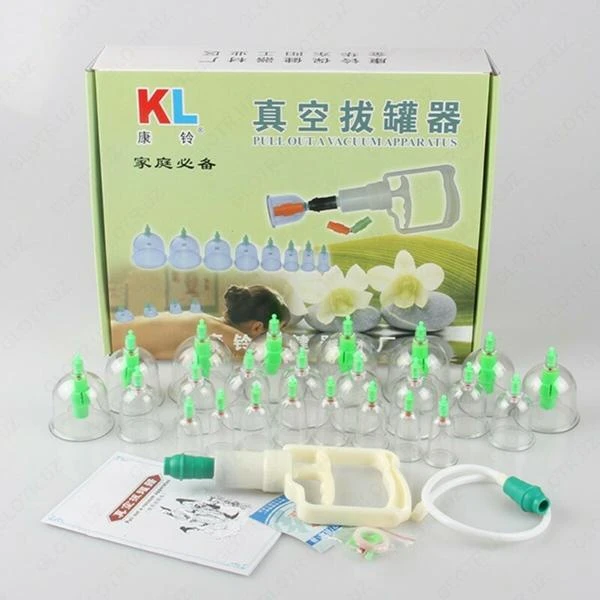 Вакуумные банки хиджамы 24 шт