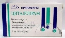 ЦИТАЛОПРАМ 0,04 таблетки N30