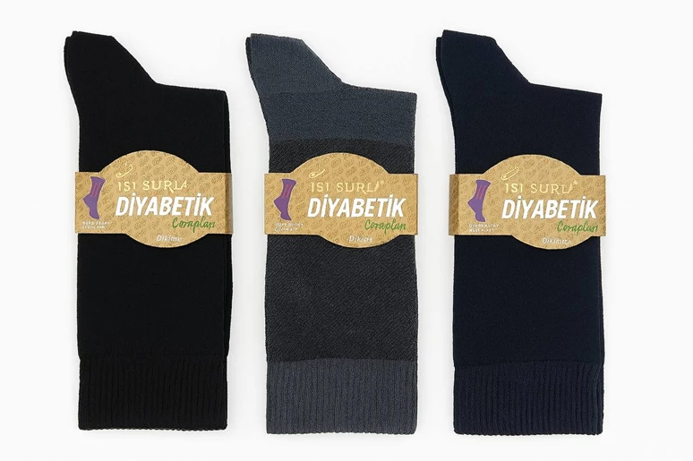 Bambukovie noski dlya lyudey s saxarnim diabetom