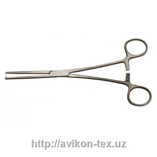 Зажим кpовоостанавливающий для глубоких полостей