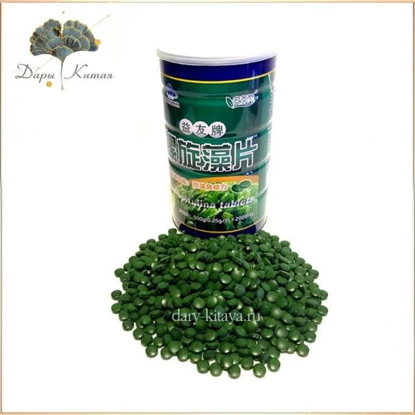 Спирулина в таблетках ( Spirulina tablets) 2000 шт.