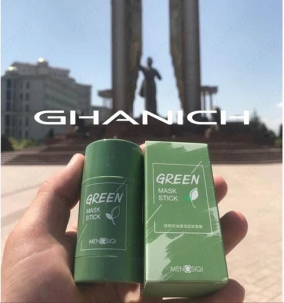 Green Mask  qora nuqtalardan yuz uchun maskasi