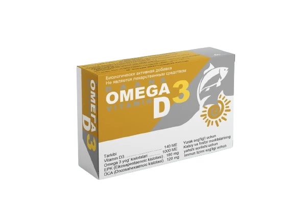 OMEGA D3 kapsulalar  N30