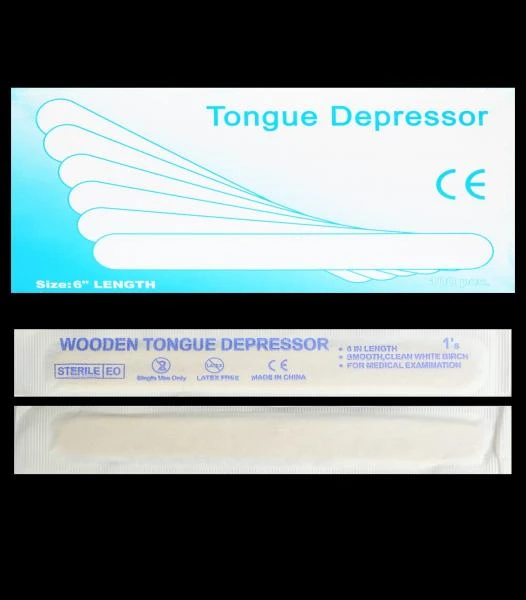 Шпатель стерильный одноразовый